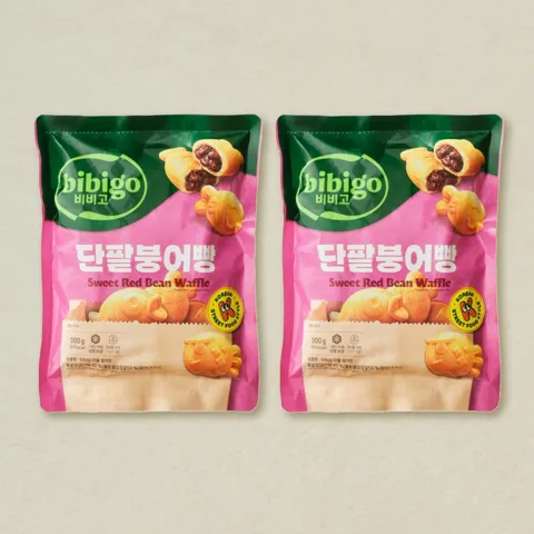 비비고 단팥 붕어빵 300gX2개