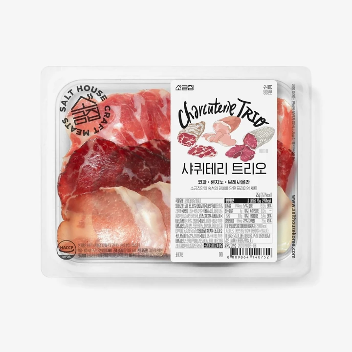 소금집 샤퀴테리 트리오 75g