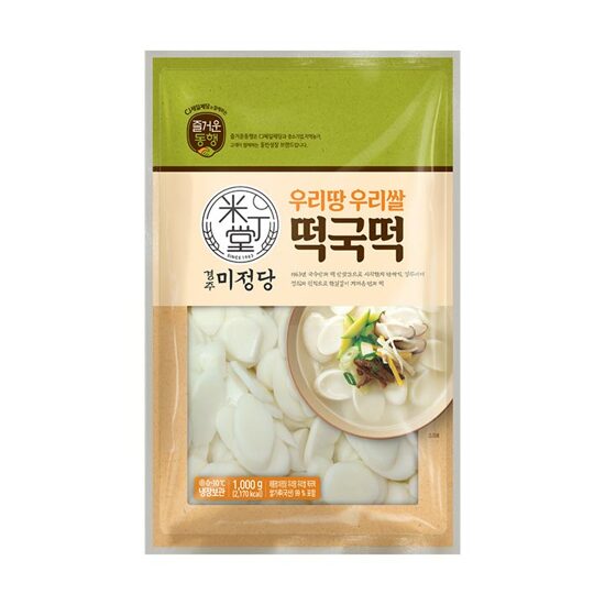 즐거운동행 미정당 우리땅우리쌀떡국떡1kg