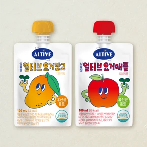 얼티브 요거애플 100mlX10개+요거망고 100mlX10개