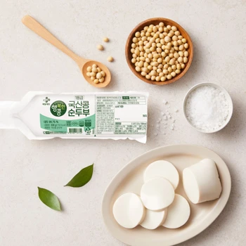 행복한콩 국산콩 순두부 330g