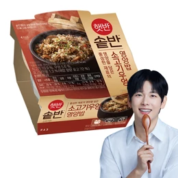 햇반솥반 소고기우엉밥 200g