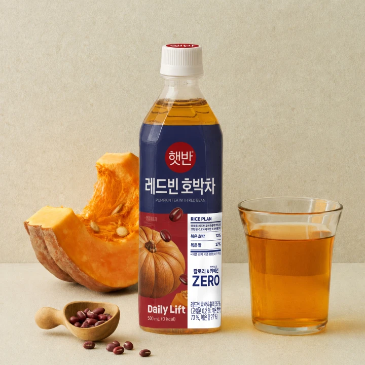 햇반 레드빈 호박차 500mlX24개(1box)