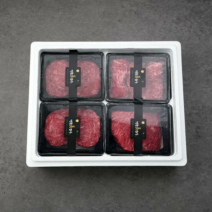 [26추석 선물세트]정품진 한우 GOURMET 상차림용 세트 1.8kg(1등급 이상)