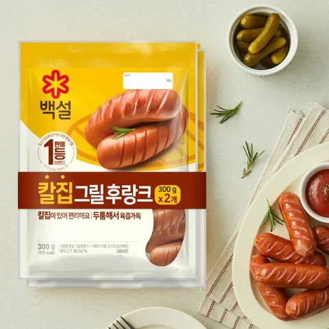 백설 칼집 그릴후랑크 300g*2