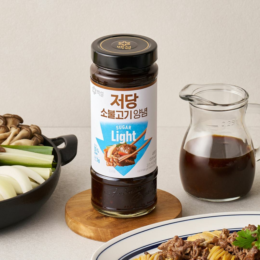 백설 저당 소불고기양념 490g