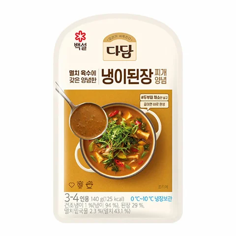 [1+1]다담 냉이된장찌개 양념 140g