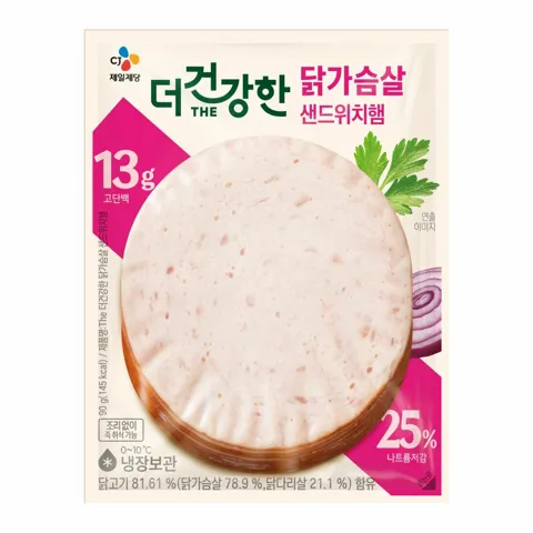 [1+1]더건강한 닭가슴살 샌드위치햄 90g