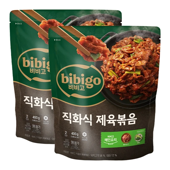 비비고 직화식제육볶음400gX 2개