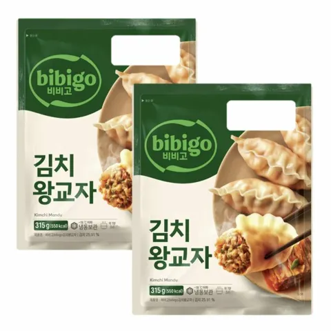 비비고 김치왕교자 315gX2개
