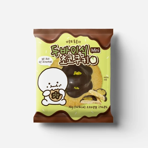 이웃집통통이 두바이식미니쿠키(피스타치오초코 30gX30개)