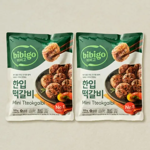 비비고 한입떡갈비 320gX2개