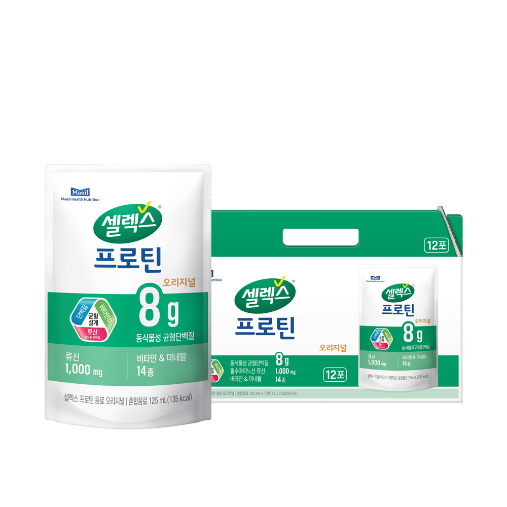 셀렉스 프로틴파우치음료오리지널125mlx12