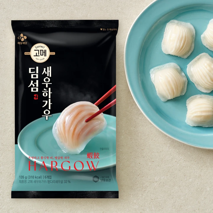고메 새우하가우 135g