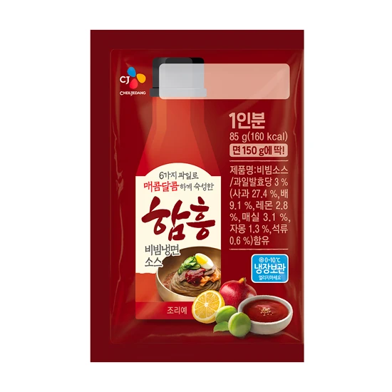 함흥비빔냉면소스 85G | 상품상세 | Cj더마켓 - Cj제일제당 공식몰