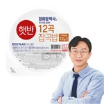 [정희원박사PICK] 햇반 라이스플랜 12곡 잡곡밥 210gx36개(1box)