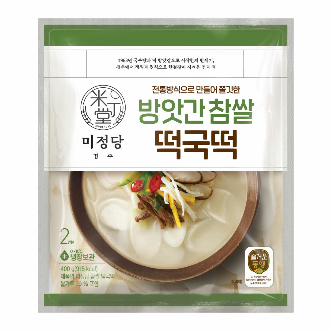 미정당 방앗간참쌀 떡국떡 400g