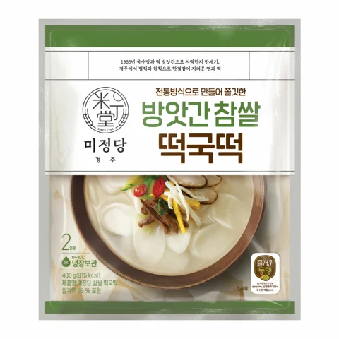 즐거운동행 미정당 방앗간참쌀떡국떡 400g