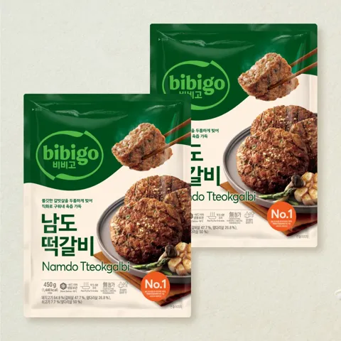 비비고 남도떡갈비 450gX2개