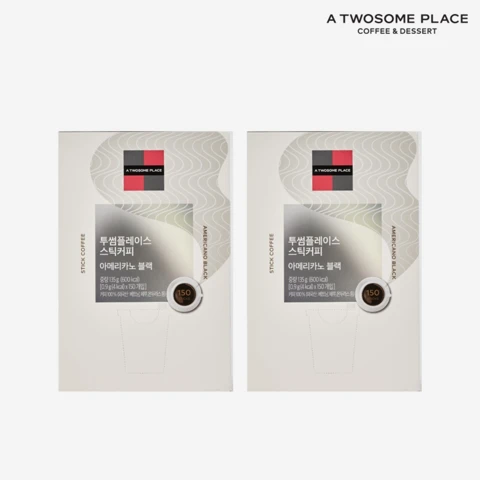 투썸 스틱 아메리카노블랙 150입X2개