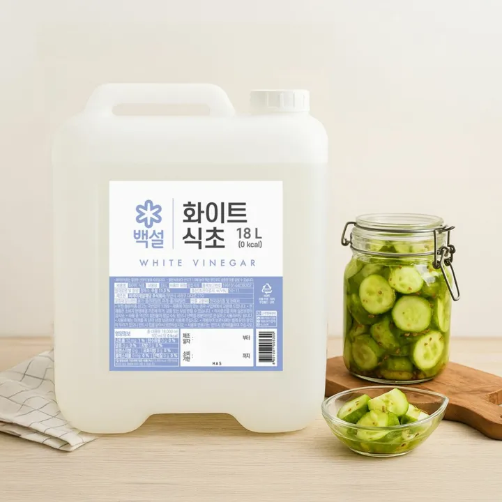 백설 화이트식초 18L
