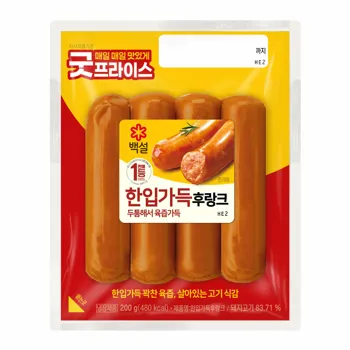 백설 한입가득 후랑크 200g