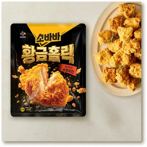 [1+1]고메 소바바 황금홀릭 순살 240g