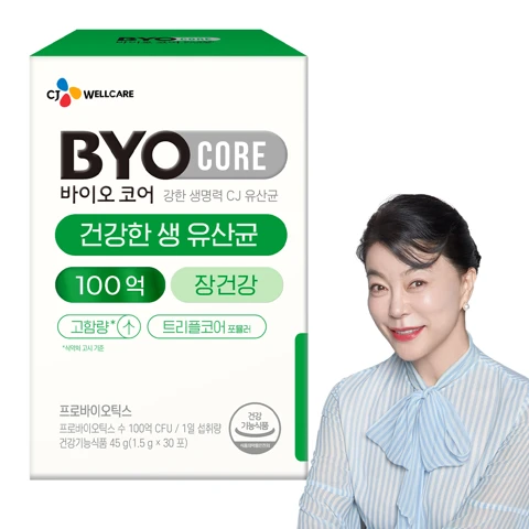 바이오코어 100억 유산균 30포(1개월)