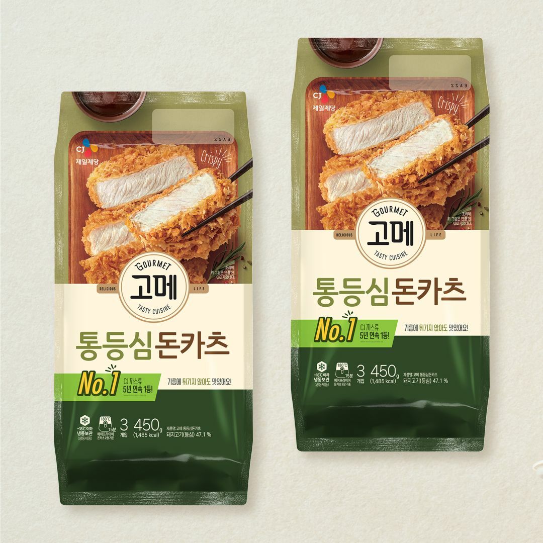 [CJ더마켓] 고메 통등심돈카츠450gX2개