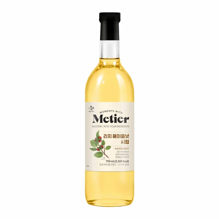 메티에 리치헤이즐넛시럽 750ml