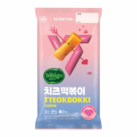 [비비고|세븐틴]비비고 치즈떡볶이360g