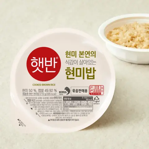 햇반 현미밥 210gX8개