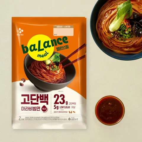 밸런스밀 고단백 마라비빔면391g