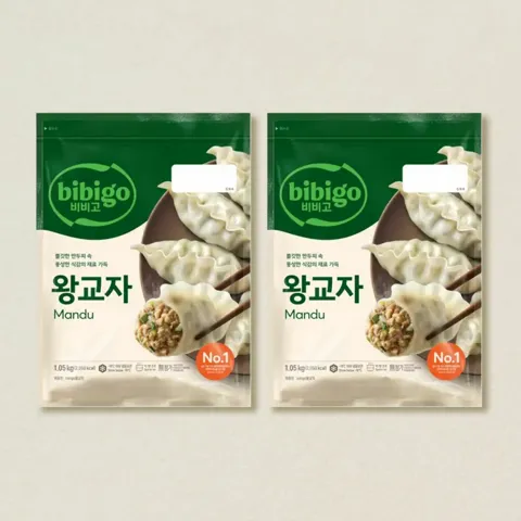 비비고 왕교자 1.05kgX2개