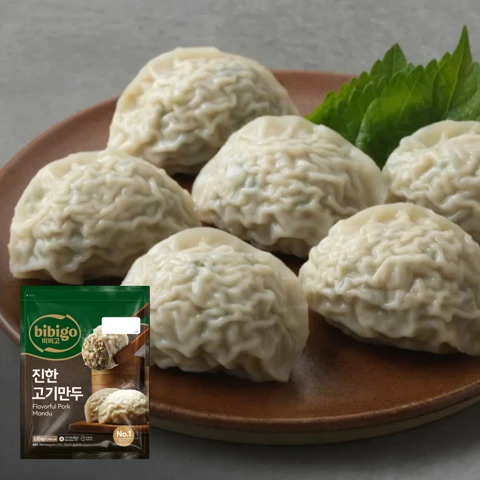 비비고 수제진한고기만두1.12kg