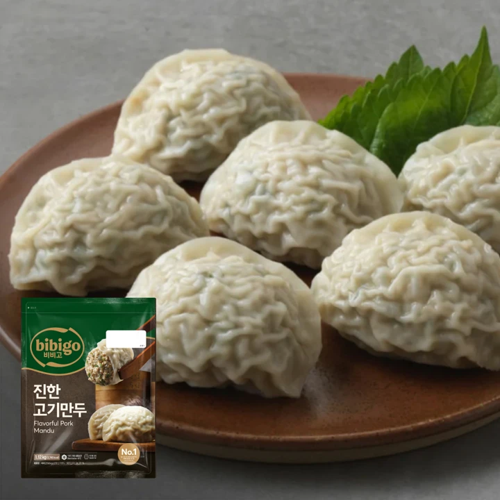 비비고 수제진한고기만두1.12kg