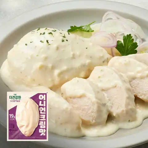 더건강한 소스 닭가슴살 어니언크림맛100g