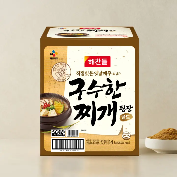 해찬들 구수한찌개된장 14kg