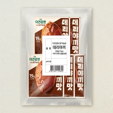 더건강한 닭가슴살데리야끼100gX5