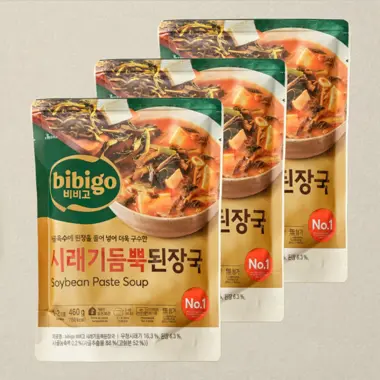 비비고 시래기듬뿍된장국 460GX3개