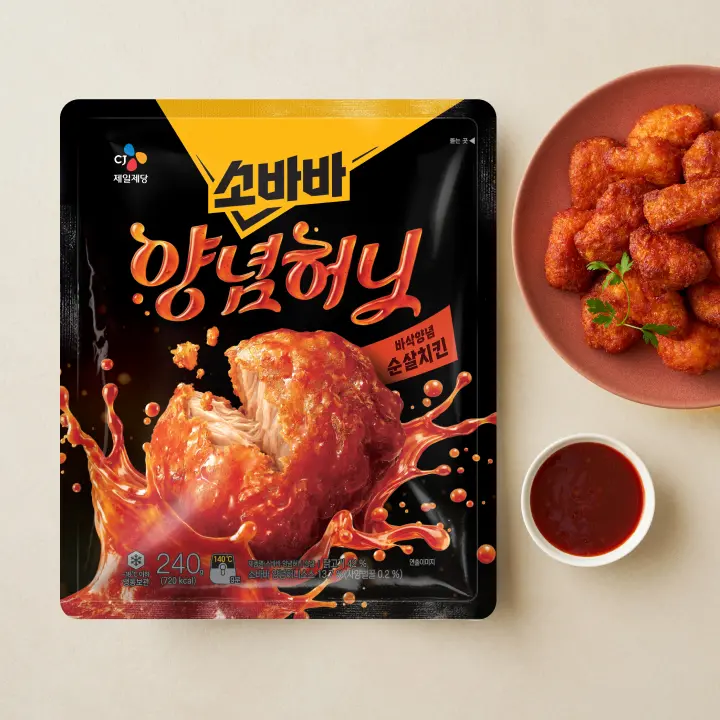 [1+1]고메 소바바치킨 양념순살 240g