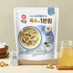 백설 바지락멸치육수에는1분링 200g
