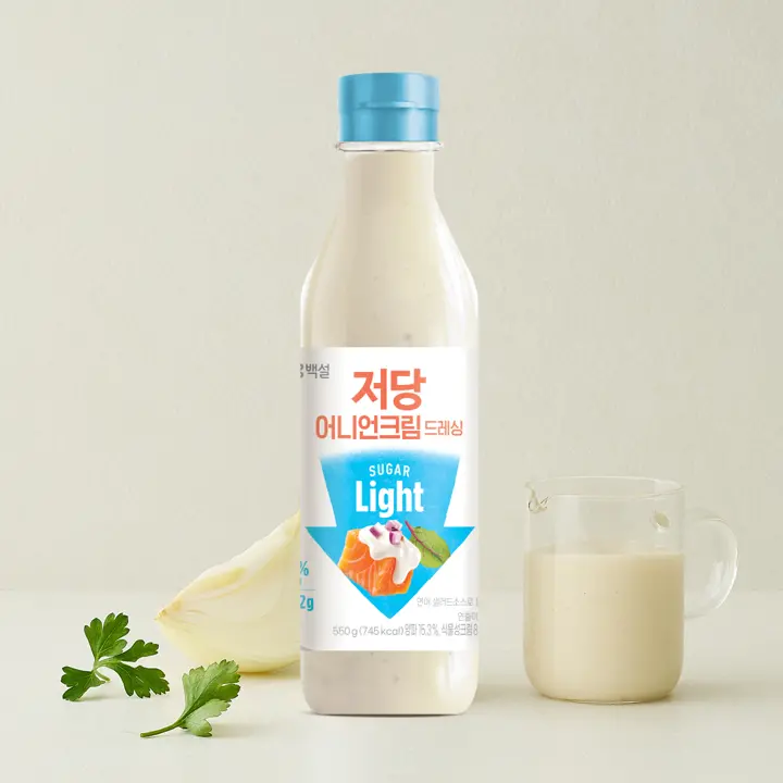 백설 저당 어니언크림드레싱550g