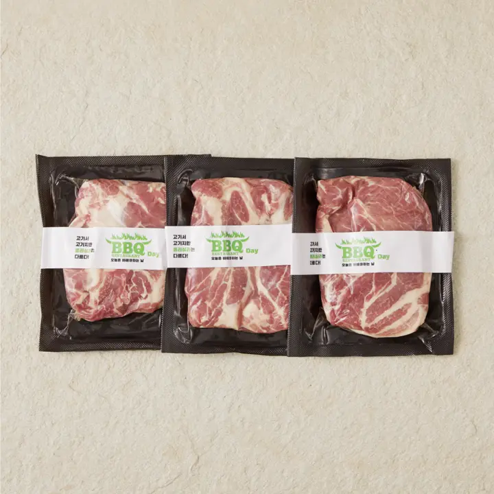 1등급 냉장 목심구이세트 900g
