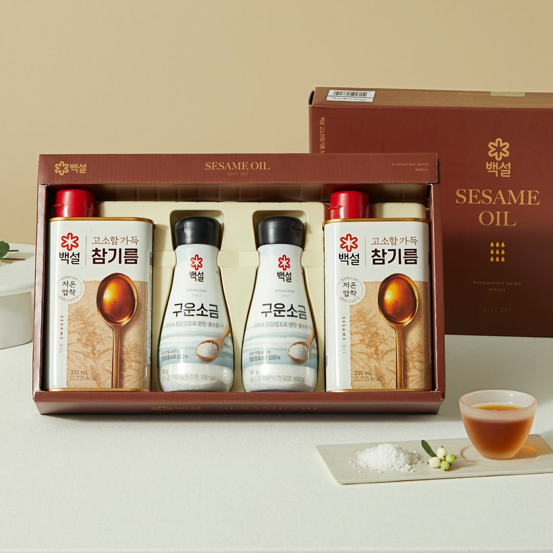 [25추석 선물세트특가] 백설 고소한 참기름 A호X6개