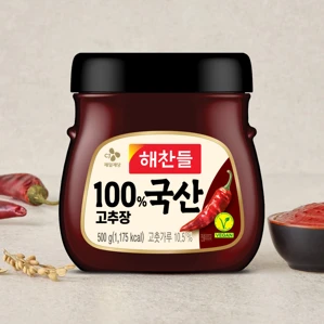 해찬들 100% 국산 고추장 500g