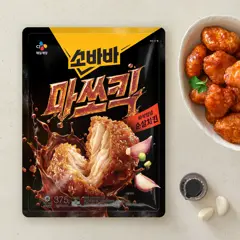 소바바치킨 마쏘킥 순살 375g(소비기한 : 2027.01.22)
