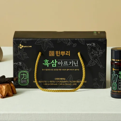 [박스특가]한뿌리 흑삼아르기닌10병X4개