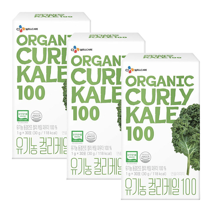 유기농 컬리케일 100(1GX30포)X3개