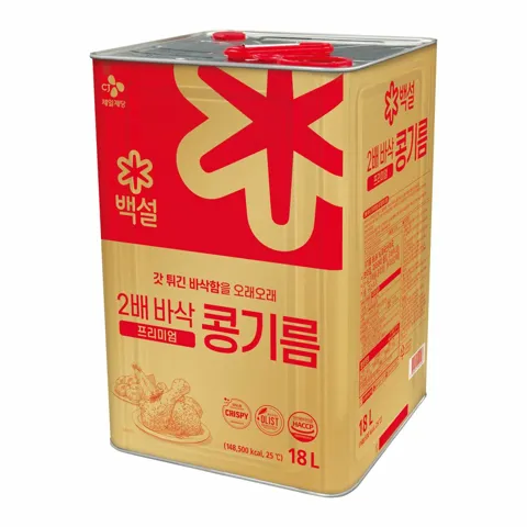 2배 바삭 콩기름 18L